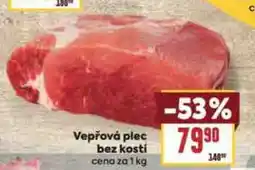 Billa Vepřová plec bez kosti nabídka