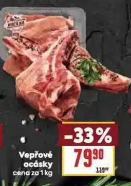Billa Vepřové ocásky nabídka