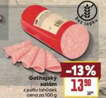 Billa Gothajský salám nabídka