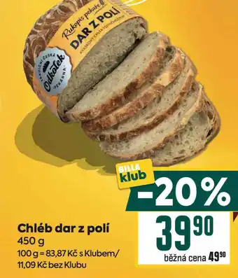 Billa Chléb dar z polí nabídka