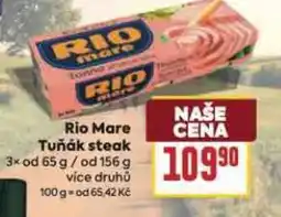 Billa Rio Mare Tuňák steak nabídka