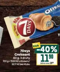 Billa 7Days Croissant nabídka