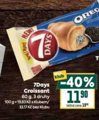Billa 7Days Croissant nabídka
