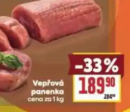 Billa Vepřová panenka nabídka