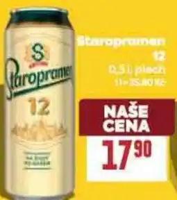 Billa Staropramen 12 nabídka