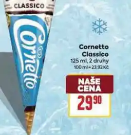 Billa Cornetto Classico nabídka