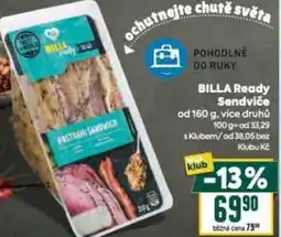Billa BILLA Ready Sendviče nabídka