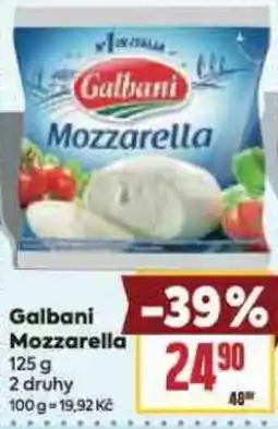 Billa Galbani Mozzarella nabídka