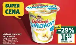 Billa Madeta Lipánek tvarohový -30% cukru nabídka