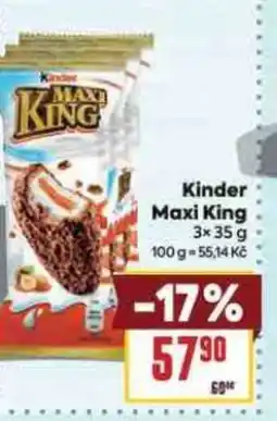 Billa Kinder Maxi King nabídka
