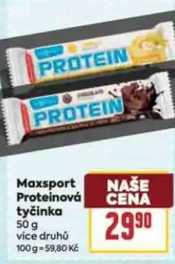 Billa Maxsport Proteinová tyčinka nabídka