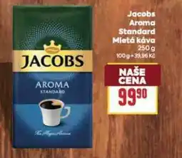 Billa Jacobs Aroma Standard Mletá káva nabídka
