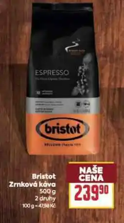 Billa Bristot Zrnková káva nabídka