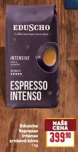 Billa Eduscho Espresso intenso zrnková káva nabídka