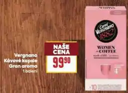Billa Vergnano Kávové kapsle Gran aroma nabídka