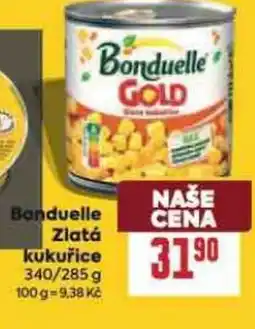 Billa Bonduelle Zlatá kukurice nabídka