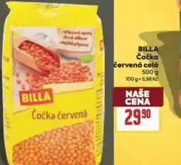 Billa BILLA Čočka červená celá nabídka