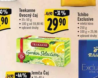 Albert Teekanne ovocný čaj nabídka