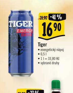 Albert Tiger energetický nápoj nabídka