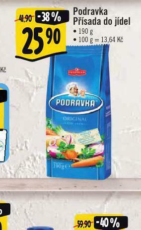 Albert Podravka nabídka