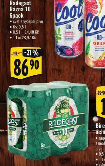 Albert Pivo radegast rázná 10 nabídka