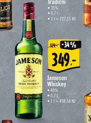 Albert Jameson whiskey nabídka
