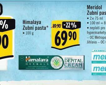 Himalaya zubní pasta