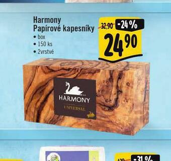 Albert Harmony papírové kapesníky nabídka