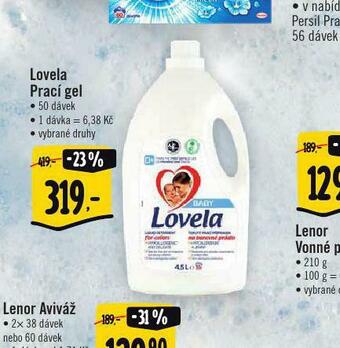 Lovela prací gel