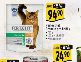 Albert Perfect fit granule pro kočky nabídka