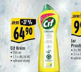 Albert Cif krém nabídka