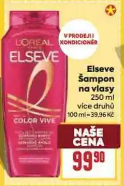 Billa Elseve Šampon na vlasy nabídka