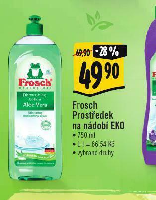 Albert Frosch prostředek na nádobí eko nabídka