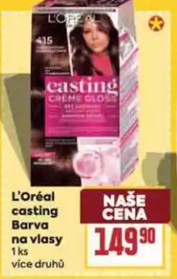 Billa L'Oréal casting Barva na vlasy nabídka