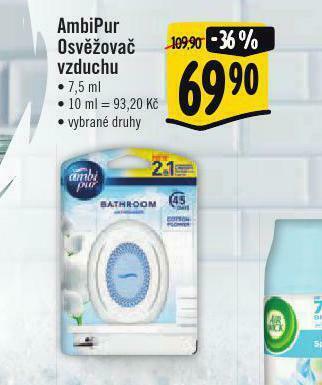 Albert Ambipur osvěžovač vzduchu nabídka