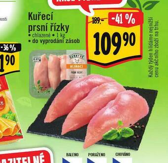 Albert Kuřecí prsní řízky nabídka