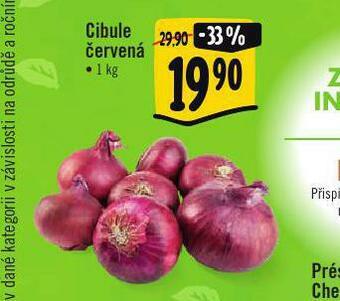 Albert Cibule červená nabídka