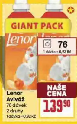 Billa Lenor Aviváž nabídka