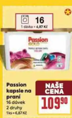 Billa Passion kapsle na praní nabídka