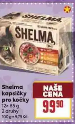Billa Shelma kapsičky pro kočky nabídka