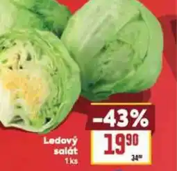 Billa Ledový salát nabídka