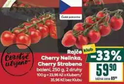 Billa Rajče Cherry Nelinka, Cherry Strabena nabídka
