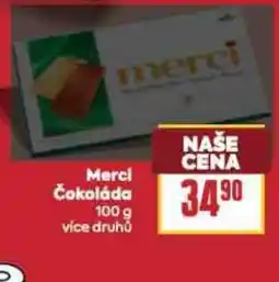 Billa Merci Čokoláda nabídka