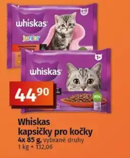 Coop Whiskas kapsičky pro kočky nabídka