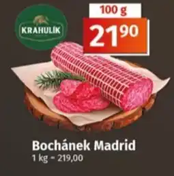 Coop Bochánek Madrid nabídka
