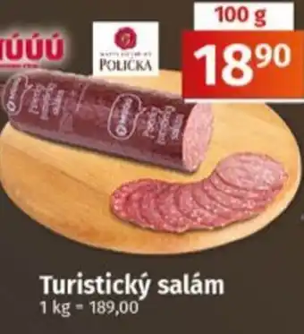 Coop Turistický salám nabídka