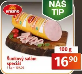 Coop Šunkový salám speciál nabídka