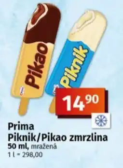 Coop Prima Piknik/Pikao zmrzlina nabídka