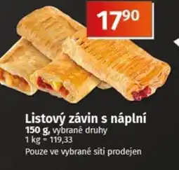 Coop Listový závin s náplní nabídka