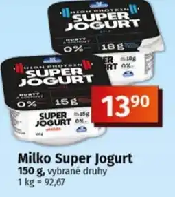 Coop Milko Super Jogurt nabídka